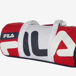 Fila Linear Big Logo Rollback - Miesten Muut Pussit - TummanPunainen | FI-31915